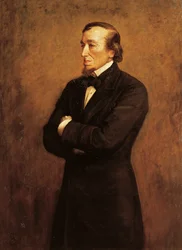 Retrato de Benjamin Disraeli, I Conde de Beaconsfield