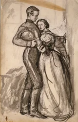 Estudio para «El Brunswick negro», 1859