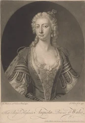 Su Alteza Real Augusta Princesa de Gales, 1751