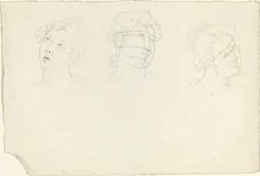 Cabeza de María Magdalena y Dos Santos (?)