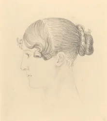 Cabeza de una mujer (¿Theresa Turner?)