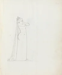 Mrs. Siddons como Constance, 1783