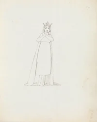 Mrs. Siddons como Constance, 1783