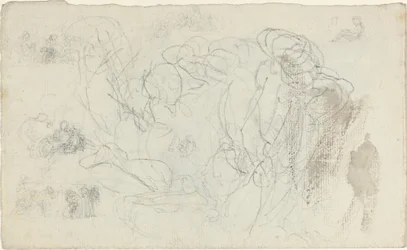 Hoja de Estudios [recto y verso]