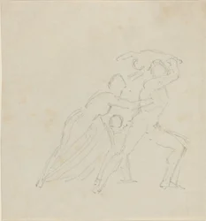 Estudio para "La furia de Atamante"