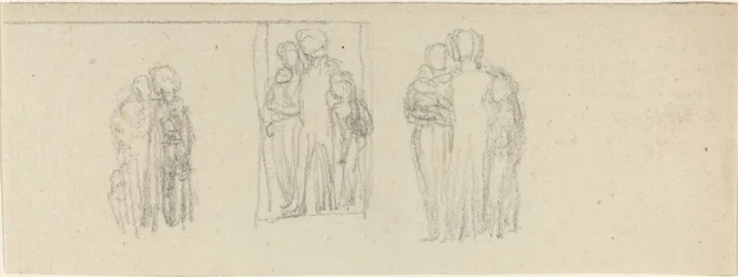 Tres Grupos de Figuras (¿Padres e Hijos?)