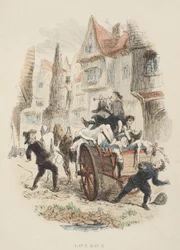 Página de Título de Old St. Pauls, por William Harrison Ainsworth, pub. 1855