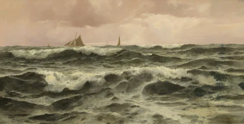 Frente a Folkestone, 1886
