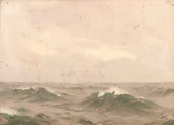 Paisaje marino, c.1900 (óleo sobre lienzo)