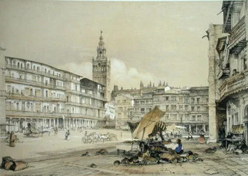 Plaza de San Francisco, Sevilla, de 