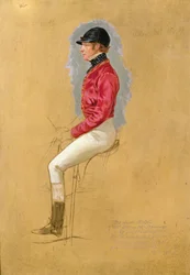 Boceto de retrato del Sr. Allen McDonough para 