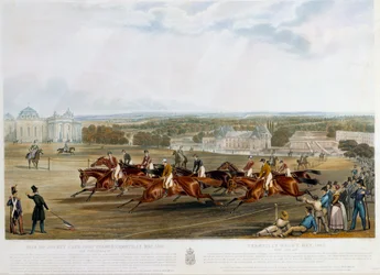 Premio del club de jockey en Chantilly en 1841