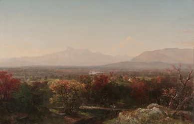 Un día de octubre en las Montañas Blancas, 1854