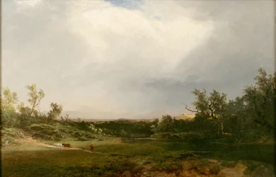 Lluvia que se aproxima, 1859