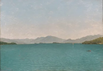 Lago George, Estudio Libre, 1872