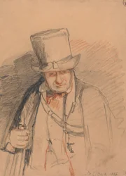 Un guardián jefe, castillo de Windsor, 1826