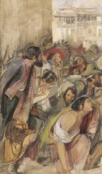 Estudio para la Proclamación de Don Carlos, c.1834-28