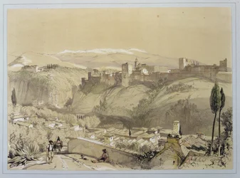 La Alhambra desde el Albayzín, de 