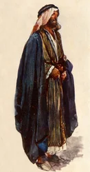 Agricultor árabe. Vecindad de Jerusalén, 1902