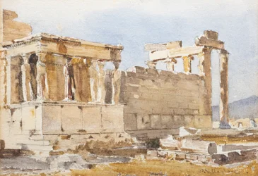 El Erecteum (acuarela)