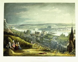 Una vista de Vernon, 1821
