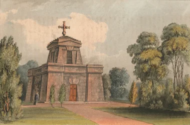 Mausoleo en Trentham, 1824