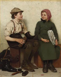 Tête-à-Tête, c.1888-1890