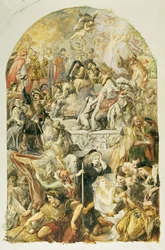 Apoteosis de los personajes de Shakespeare, 1871