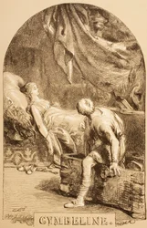 Ilustración para Cymbeline, de 