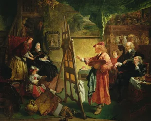 Estudio de Rembrandt, c.1869 (óleo sobre lienzo)