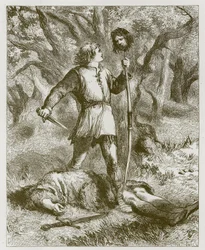 Robin Hood y Guy de Gisborne