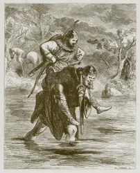 Robin Hood y el fraile Curtall