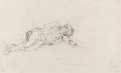 Hombre durmiendo al aire libre