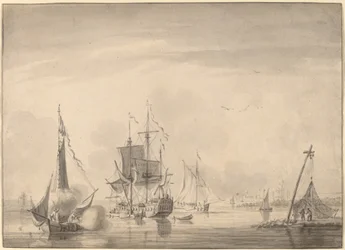 Escena del puerto