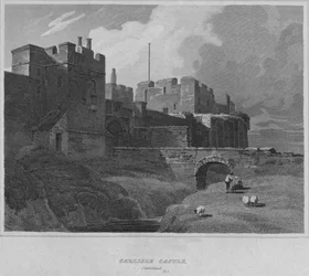 Castillo de Carlisle, Cumberland, 1814