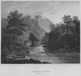 Torre de Dilston, Northumberland, 1814
