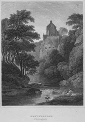Hawthornden, Edimburgo, 1814