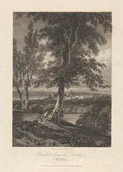 Windsor desde el bosque, Berks