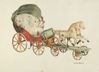 Calesa y Caballos, c. 1940