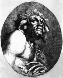Calibán, de La Tempestad, 1776