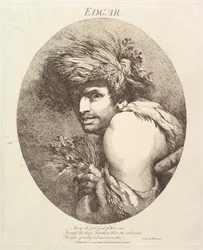 Edgar Doce personajes de Shakespeare, 20 de mayo de 1775