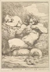 Monstruo Musical de Quince Aguafuertes Dedicados a Sir Joshua Reynolds