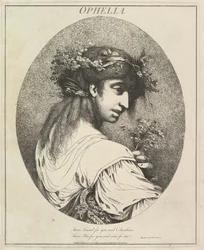 Ofelia, Doce Personajes de Shakespeare, 20 de mayo de 1775
