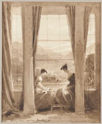 Ventanas del salón, Brathay Hall