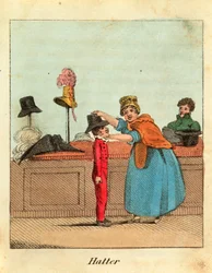 Sombrerero, 1818
