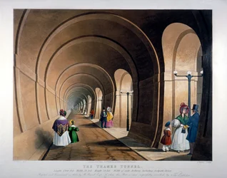 Túnel del Támesis, Londres, 1835