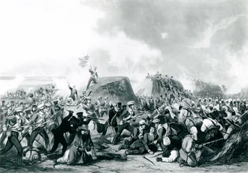 La Batalla de Sobraon 10 de febrero de 1846