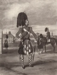 Los 93º Highlanders de Sutherland en Orden de Revisión, c1820-1870, 1909