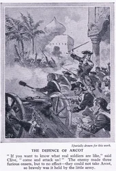 La defensa de Arcot, c.1950
