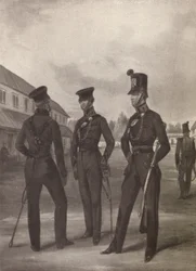 60º Cuerpo de Rifles Reales del Rey, c. 1820-1870, 1909